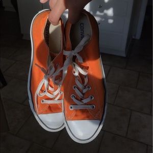 Orange Converse Size 10 women’s